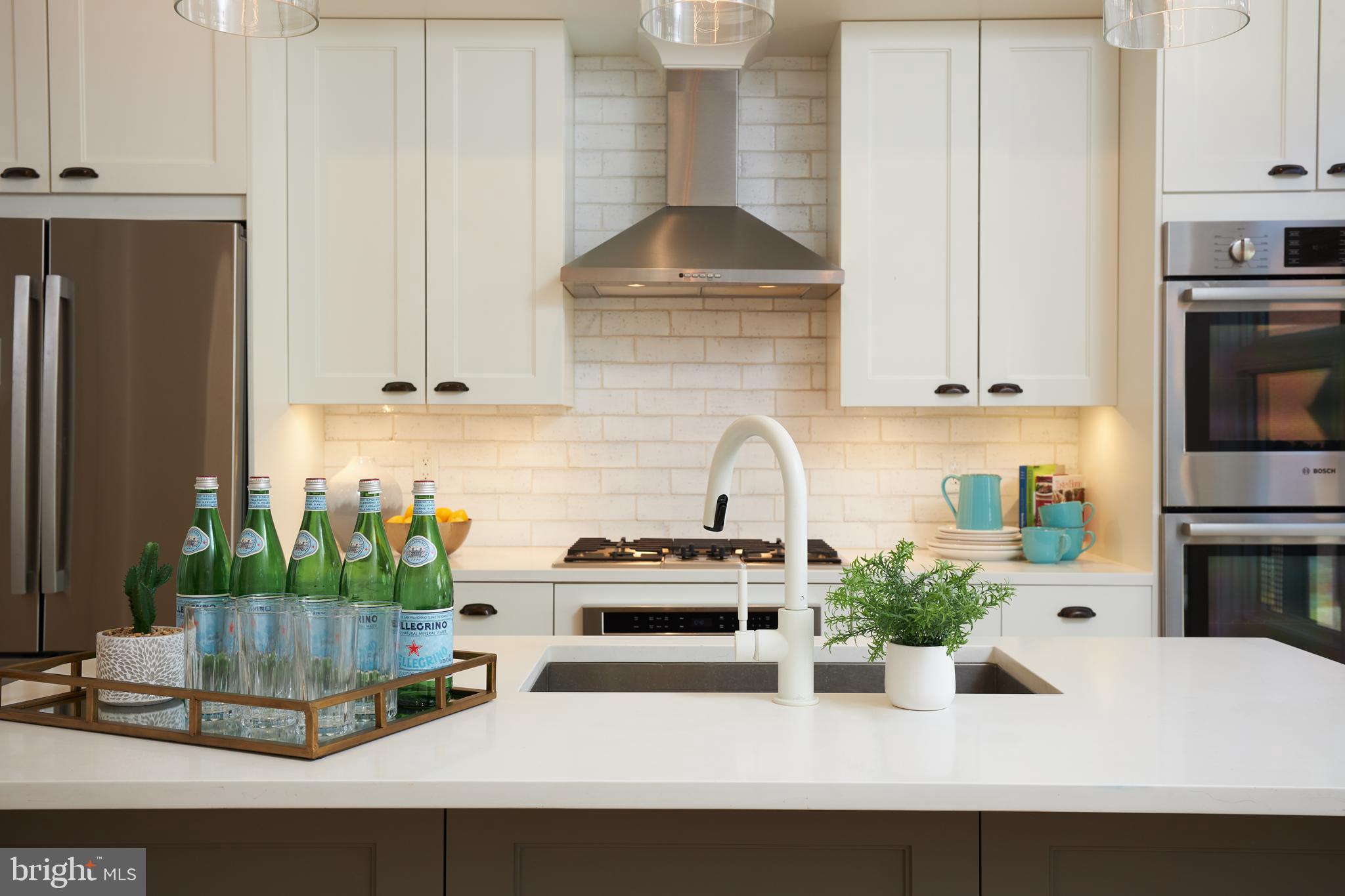 419 Guethler's Way Washington, DC 20003 - Photo 6 of 59 Classic Luxurious Kitchen, Marble & Subway tiles