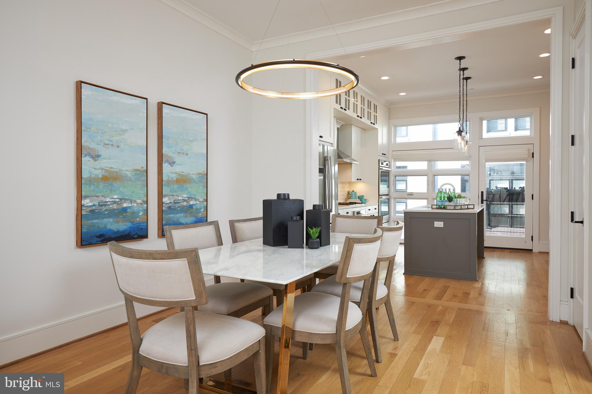 419 Guethler's Way Washington, DC 20003 - Photo 58 of 59 Open Floor Plan= Dining Room + Gourmet Kitchen