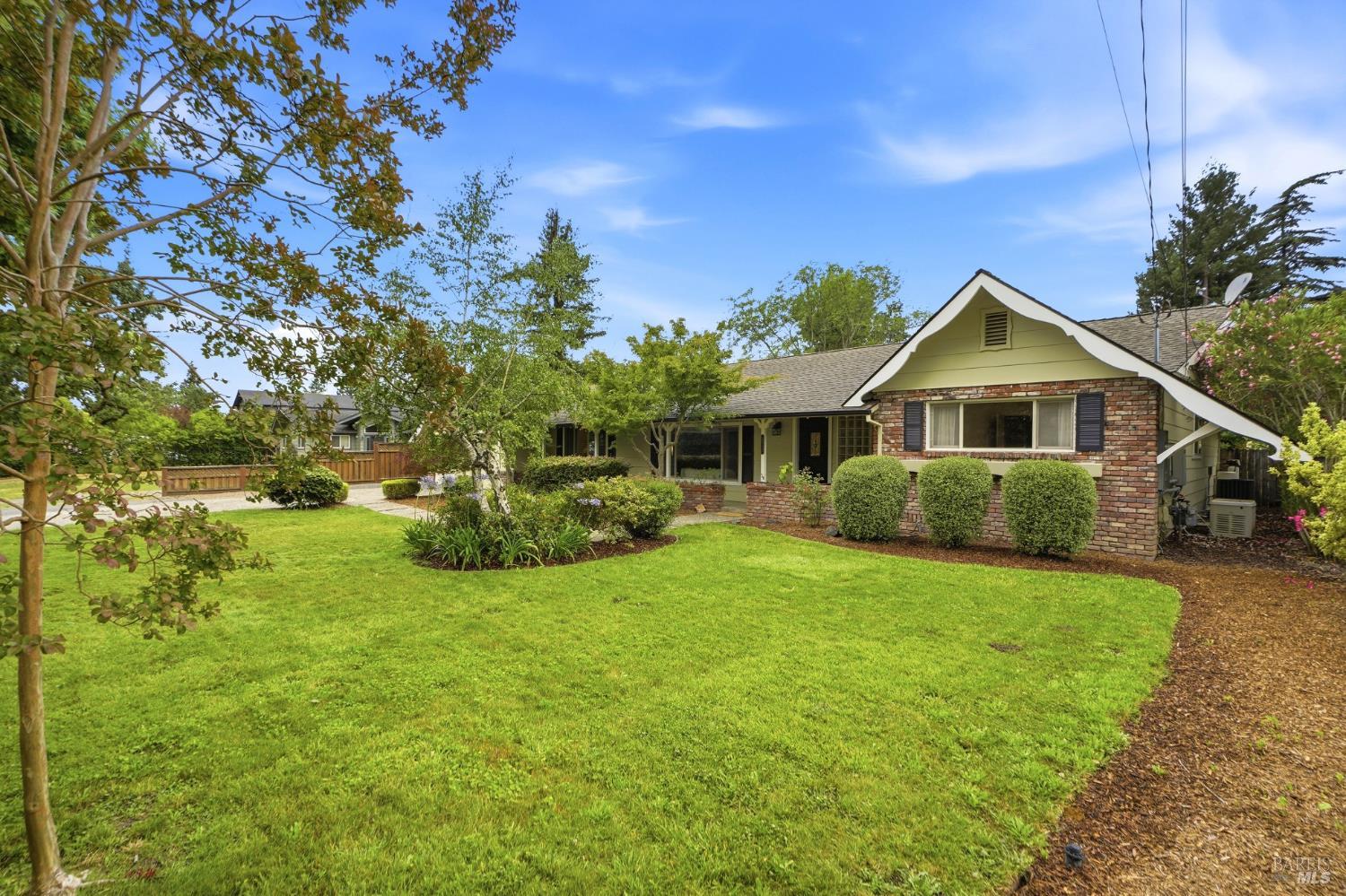 373 Piezzi Road Santa Rosa, CA 95401 - Photo 4 of 55 a front view of house with yard and green space