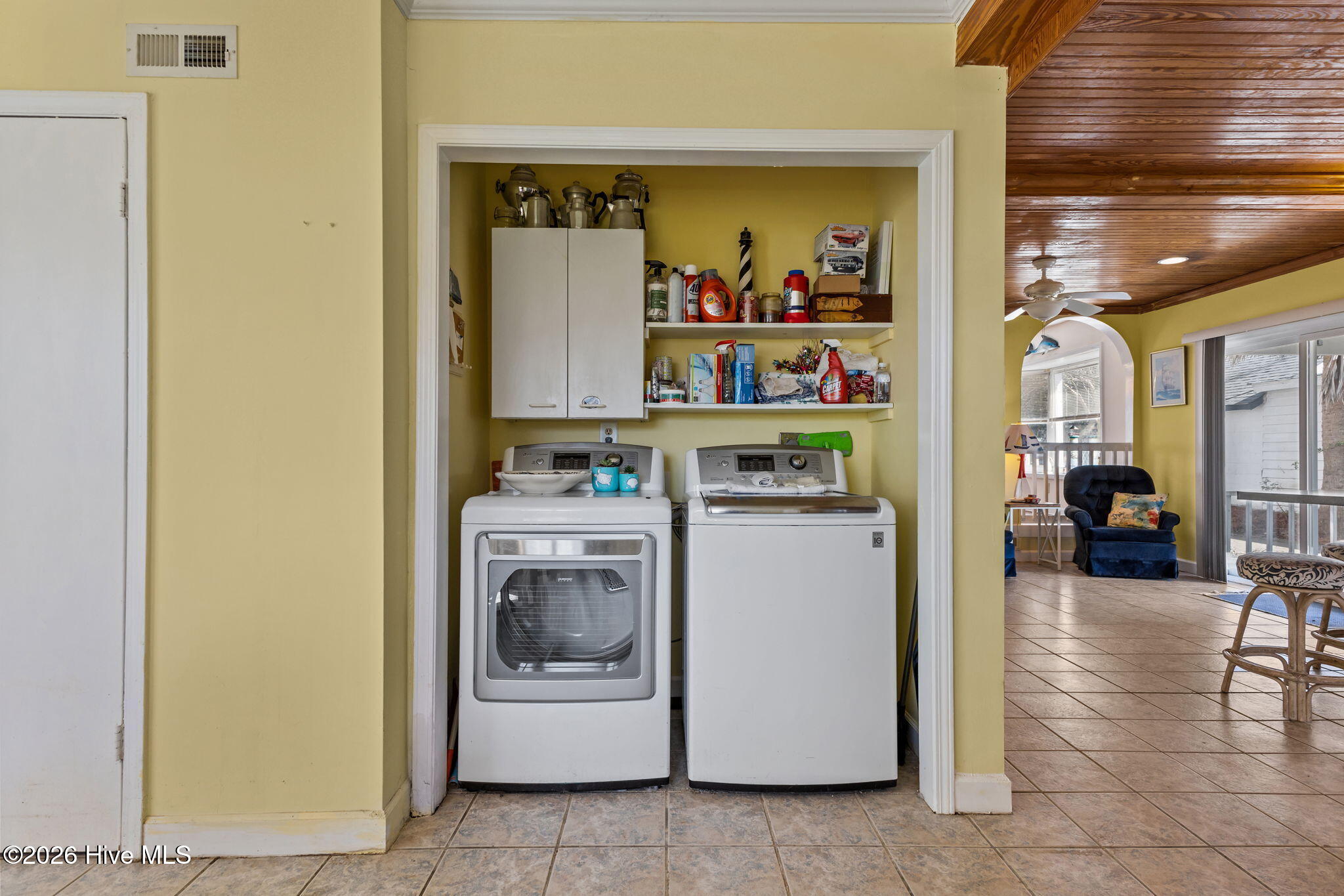 319 Old Causeway Road Atlantic Beach, NC 28512 - Photo 16 of 45 Laundry closet