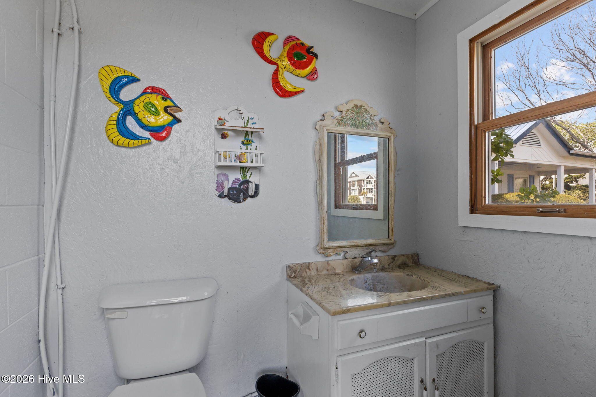 319 Old Causeway Road Atlantic Beach, NC 28512 - Photo 39 of 45 Half bath in storage building