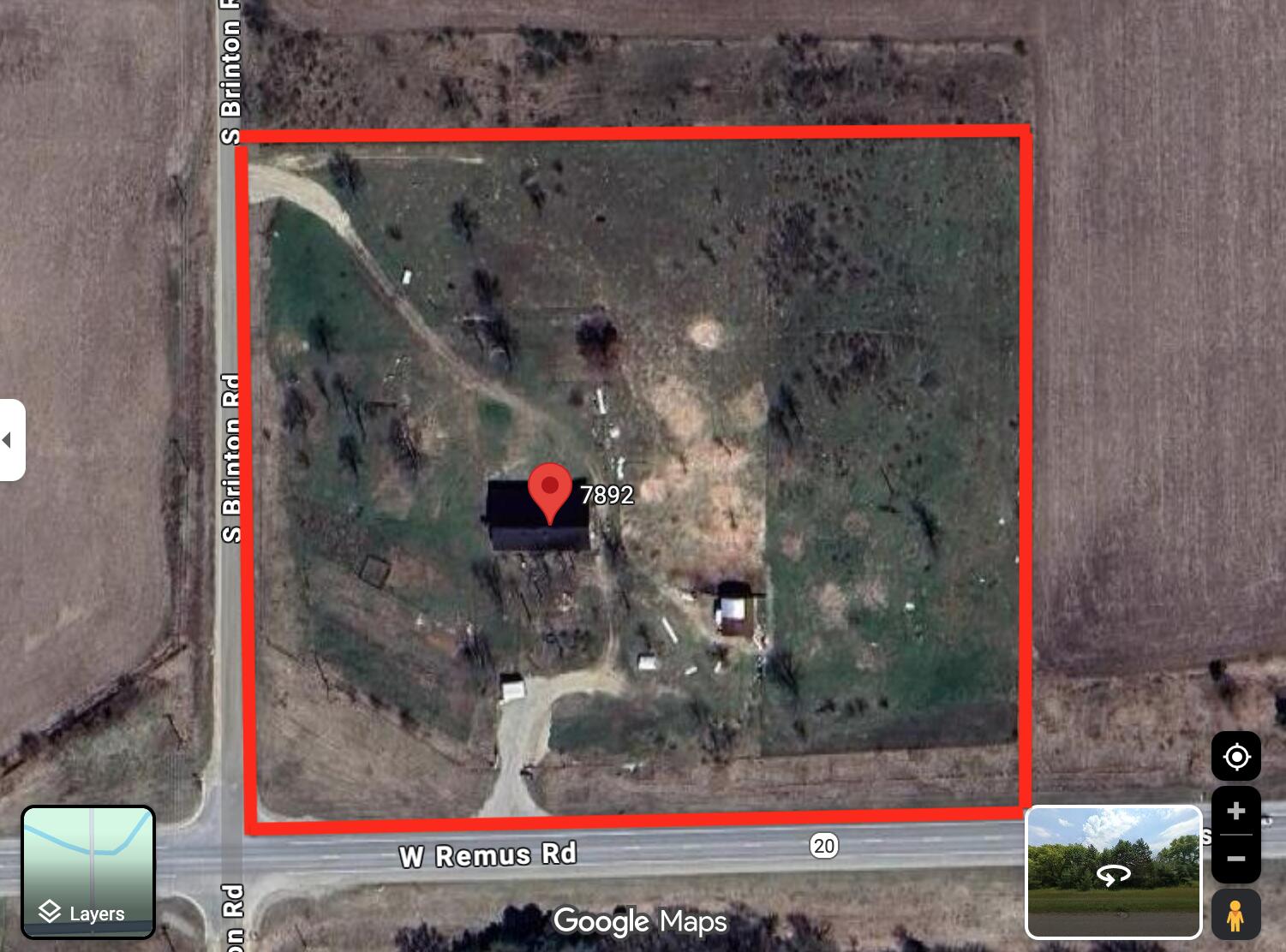 7892 West Remus Road Remus, MI 49340 - Photo 32 of 34 ARIAL