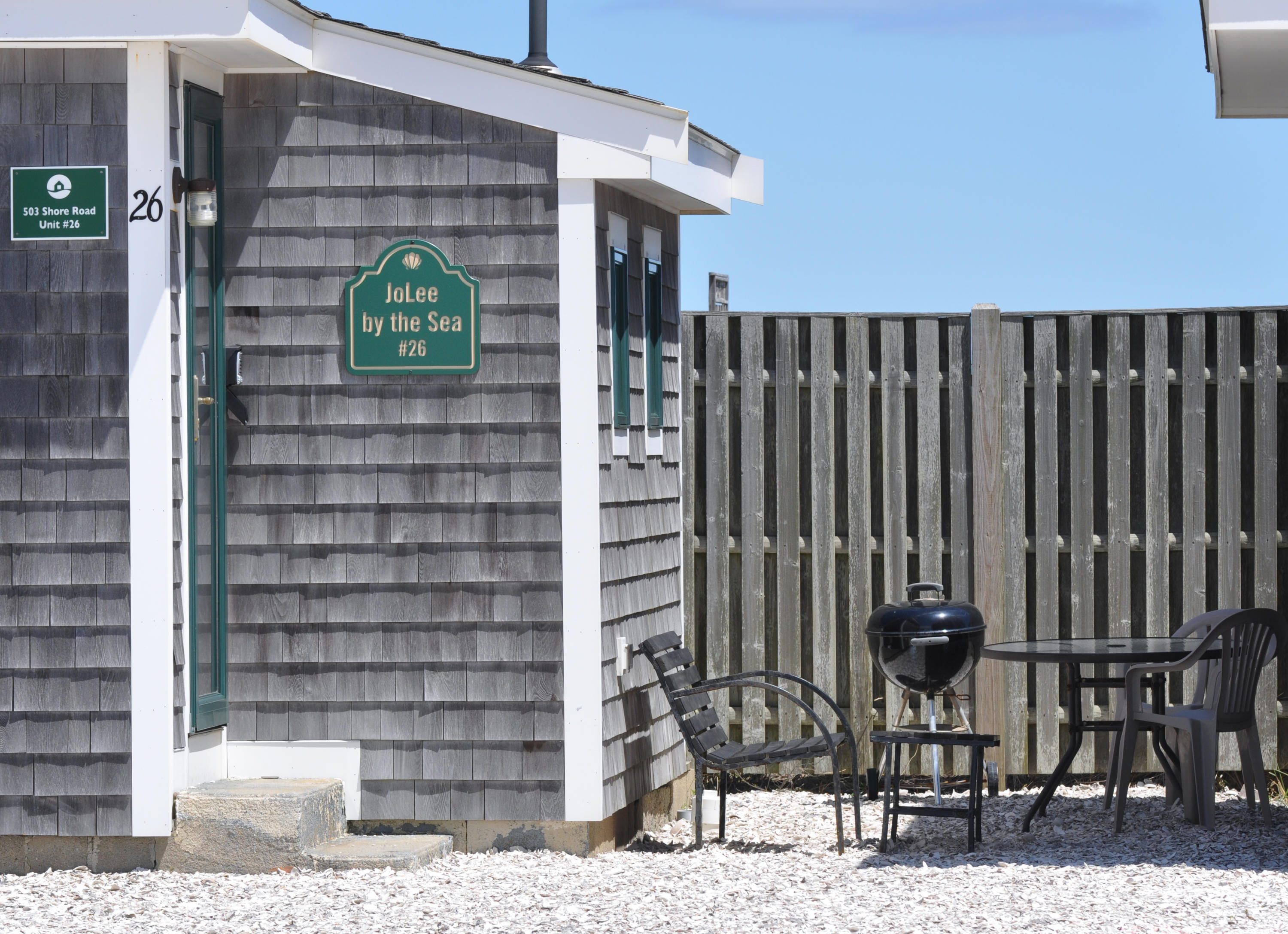 503 Shore Road, Unit 26 Truro, MA 02666 - Photo 15 of 17 a view of front door and porch