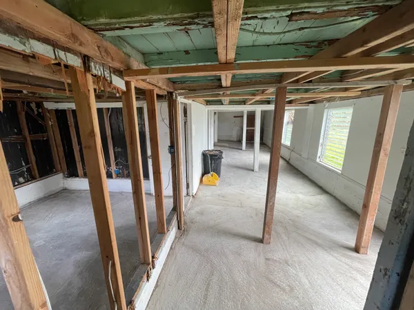 a view of storage and utility room