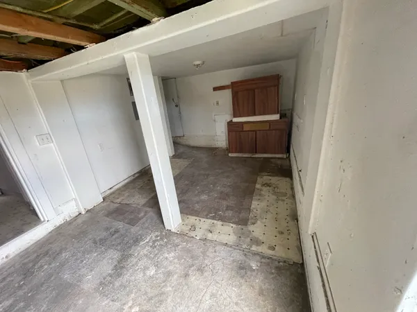 a view of front door