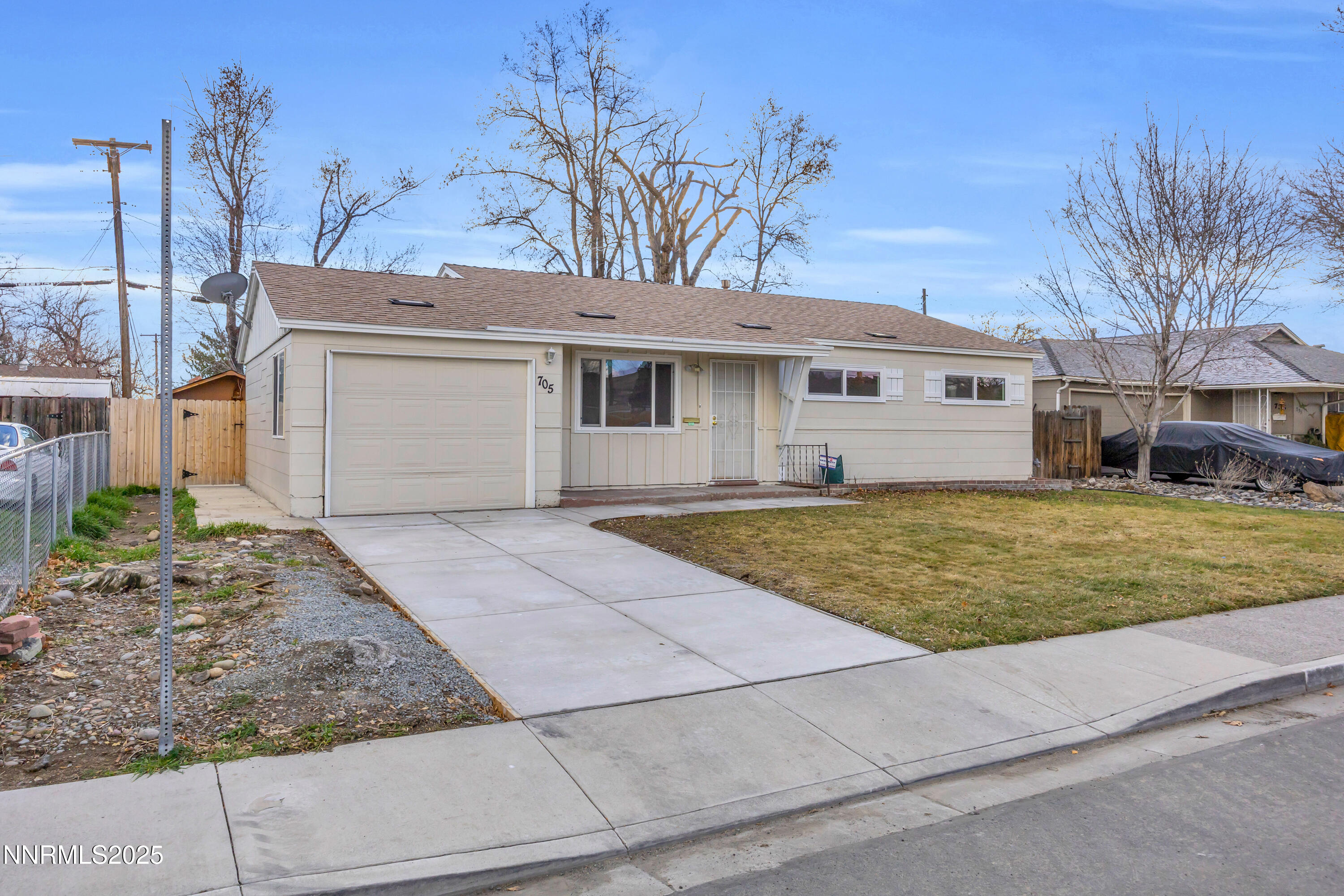 a view of outdoor space yard and front view of a house