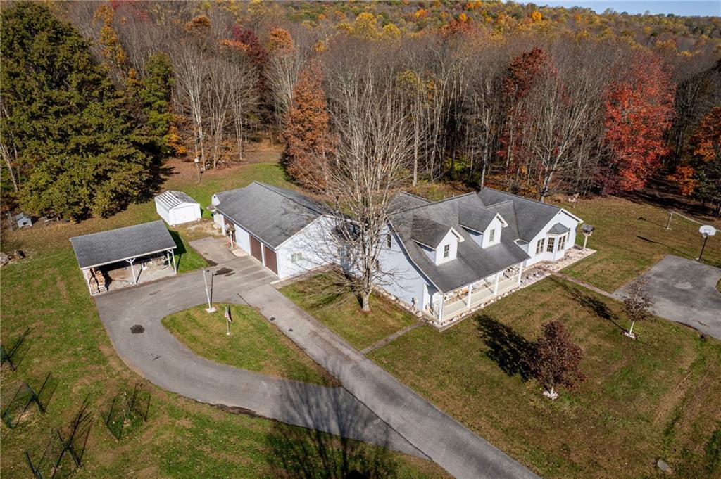 120 Youngstown Ridge Road Ligonier, PA 15658 - Photo 46 of 50 AERIAL VIEW