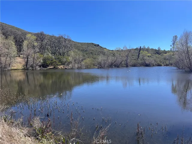 a view of lake with mountain