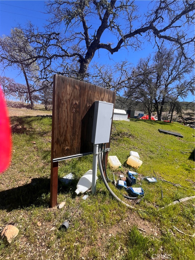 23523 Morgan Valley Road Lower Lake, CA 95457 - Photo 9 of 45 a view of a backyard with wooden fence