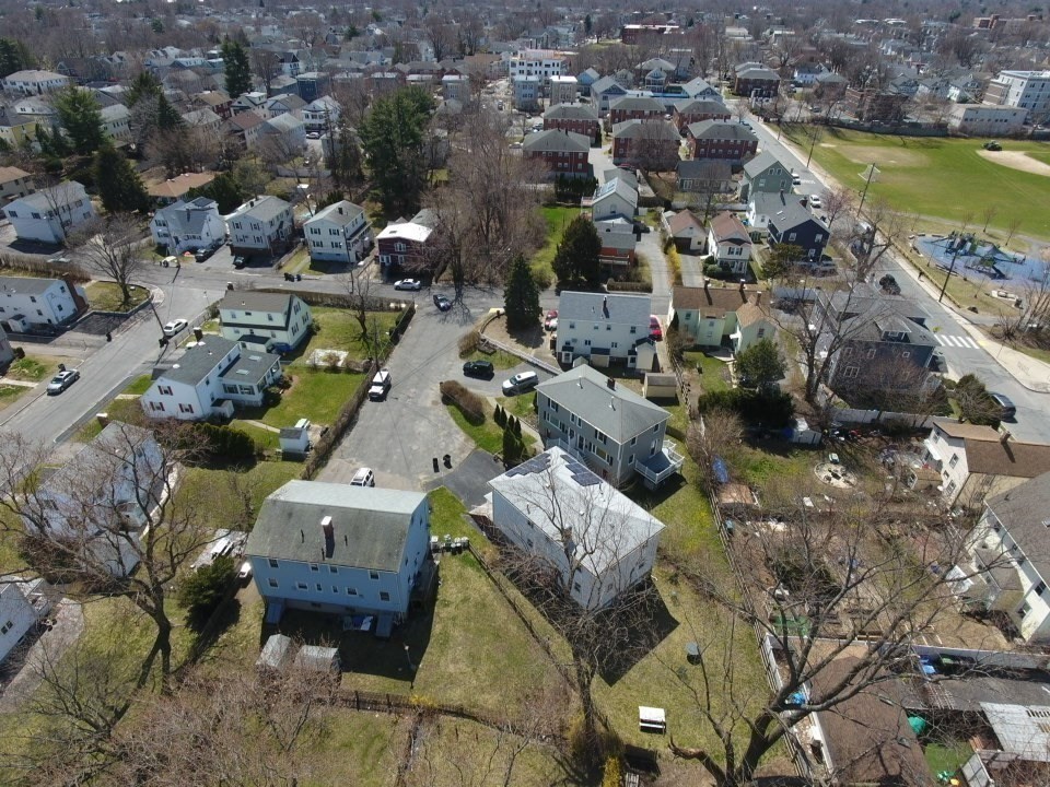 10-12 Norcross Circle Arlington, MA 02474 - Photo 25 of 31 an aerial view of a house with outdoor space