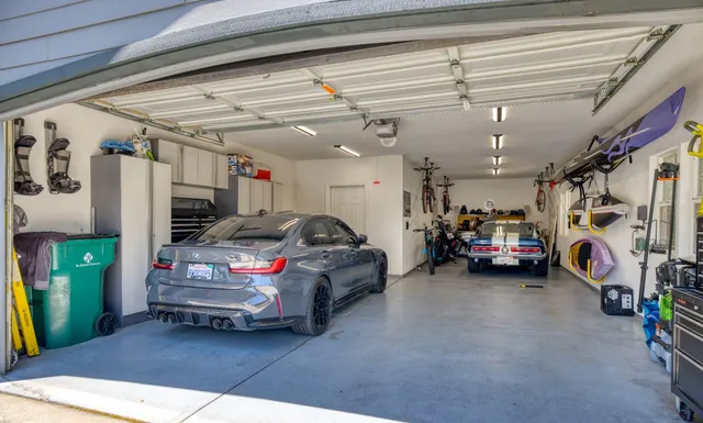 a view of balcony with wooden floor and fence