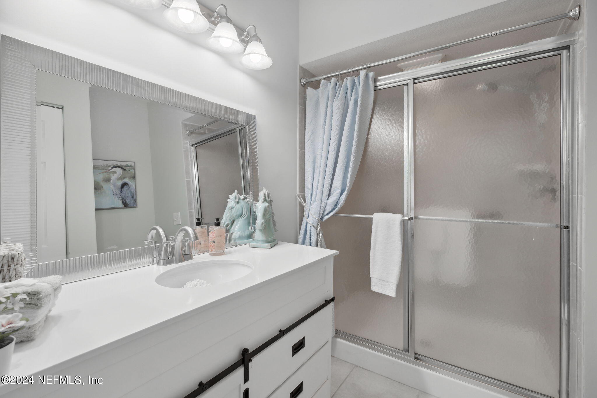 3111 Haley Pointe Road St. Augustine, FL 32084 - Photo 24 of 70 walk in shower and new vanity, toilet
