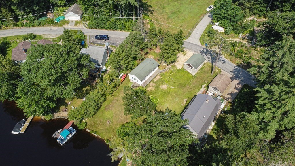 27 Hay Road Ashburnham, MA 01430 - Photo 12 of 42 an aerial view of residential house with swimming pool and lawn chairs