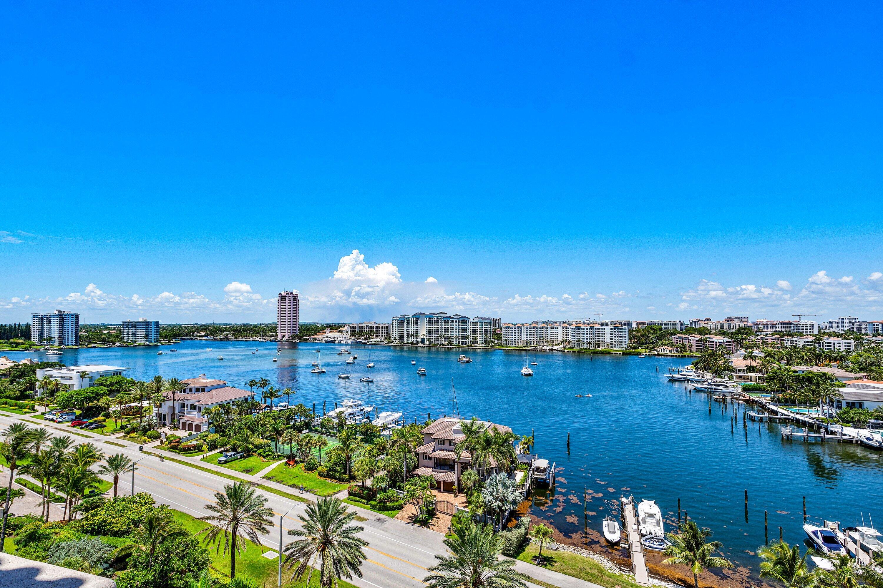400 South Ocean Boulevard, Unit PH2 Boca Raton, FL 33432 - Photo 24 of 58 Lake Boca Views - Primary Balcony
