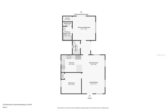 $360,000 | 2172 42nd Avenue North, St. Petersburg, FL 33714