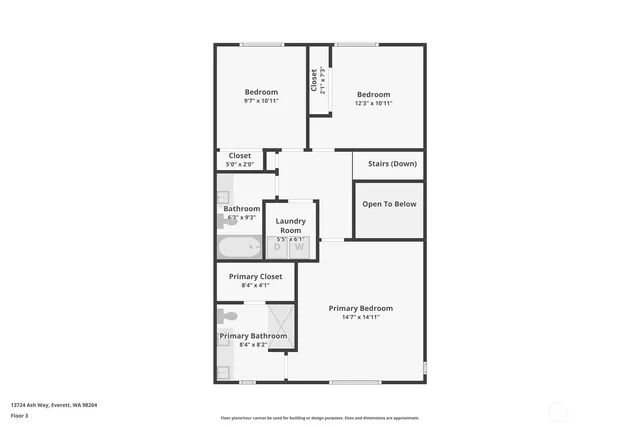 a picture of a floor plan