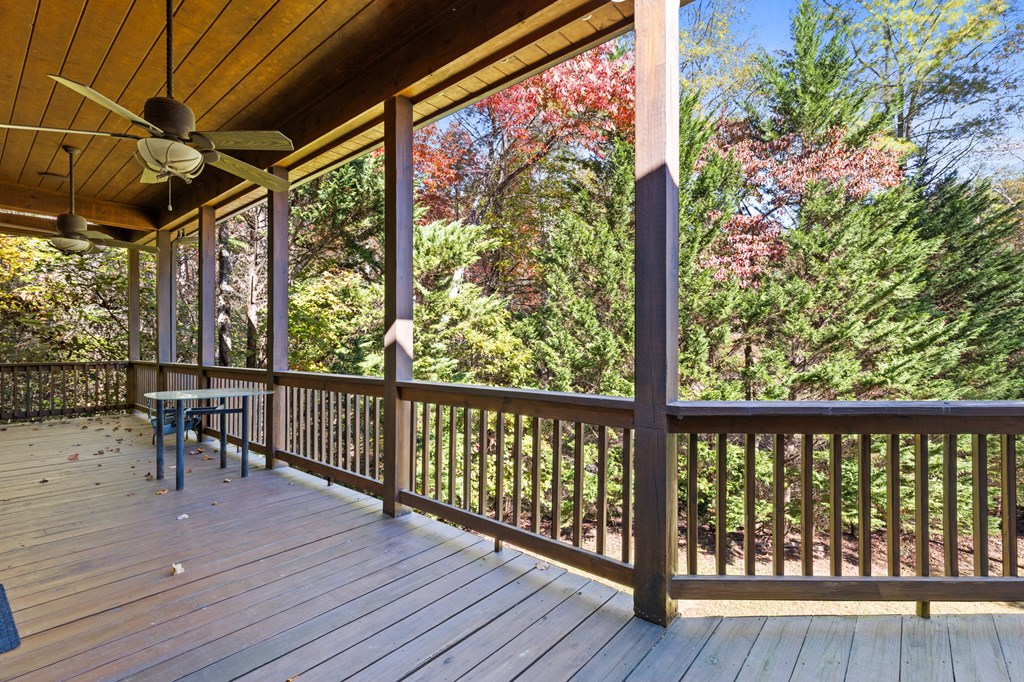 358 Misty River Circle Murphy, NC 28906 - Photo 24 of 62 a view of a balcony with chairs