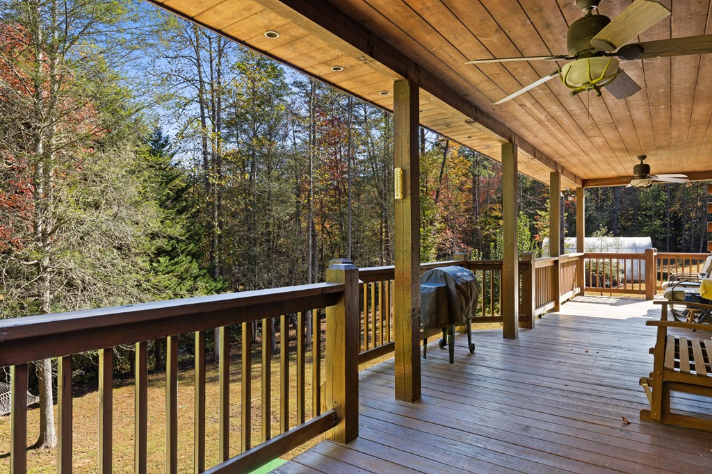 358 Misty River Circle Murphy, NC 28906 - Photo 25 of 62 a view of a balcony with chairs
