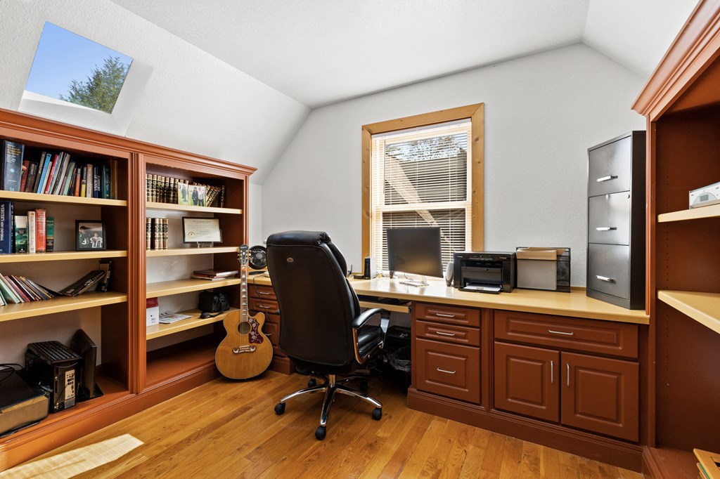 358 Misty River Circle Murphy, NC 28906 - Photo 27 of 62 a view of a workspace with furniture and a window