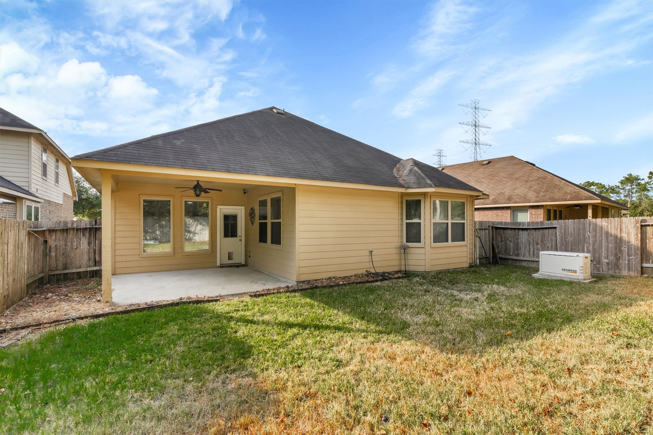 22526 Forbes Field Trail Spring, TX 77389 - Photo 29 of 35 Ample backyard space - great for pets or gardening.