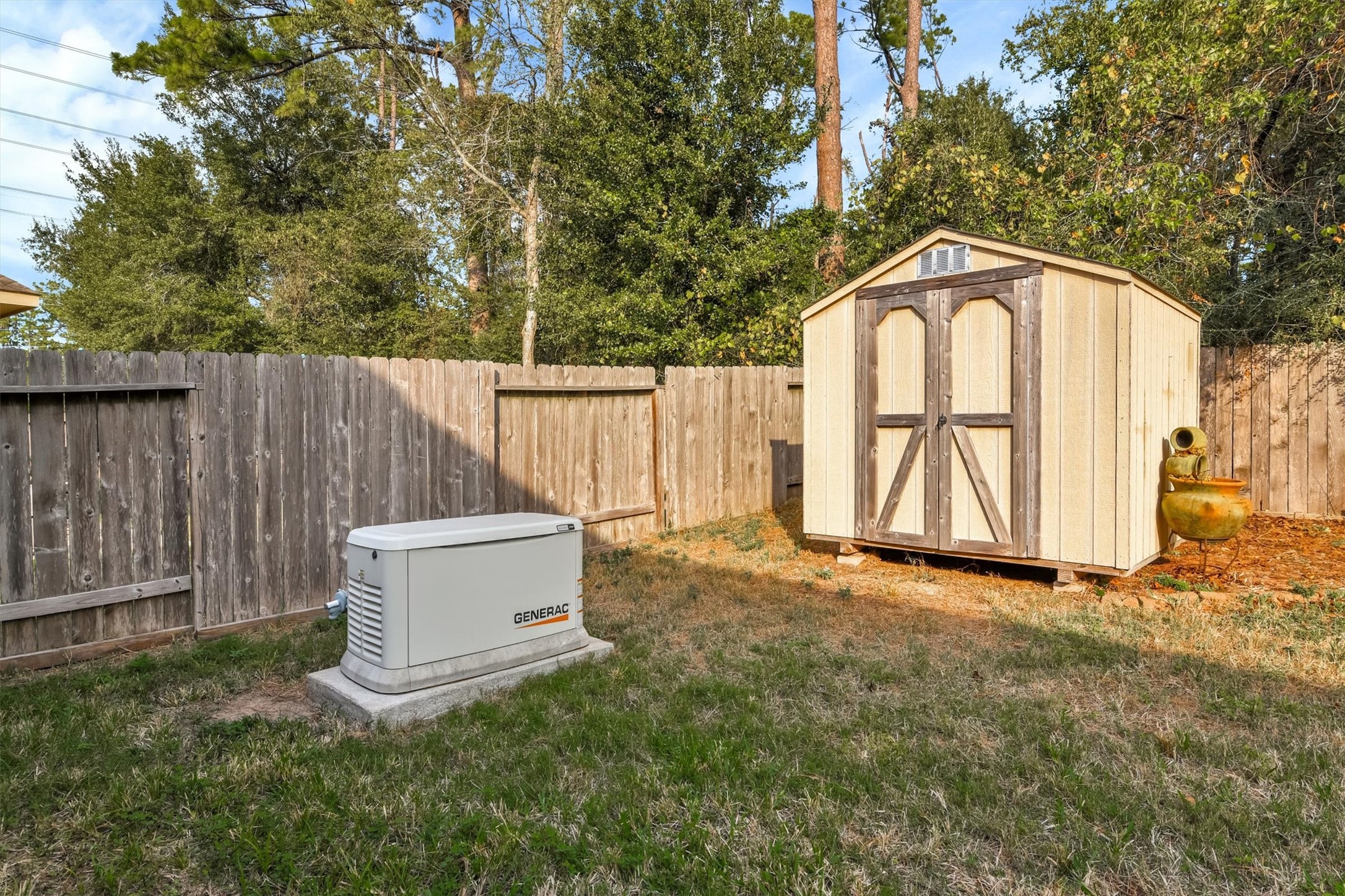 22526 Forbes Field Trail Spring, TX 77389 - Photo 32 of 35 Whole house generator in the backyard.