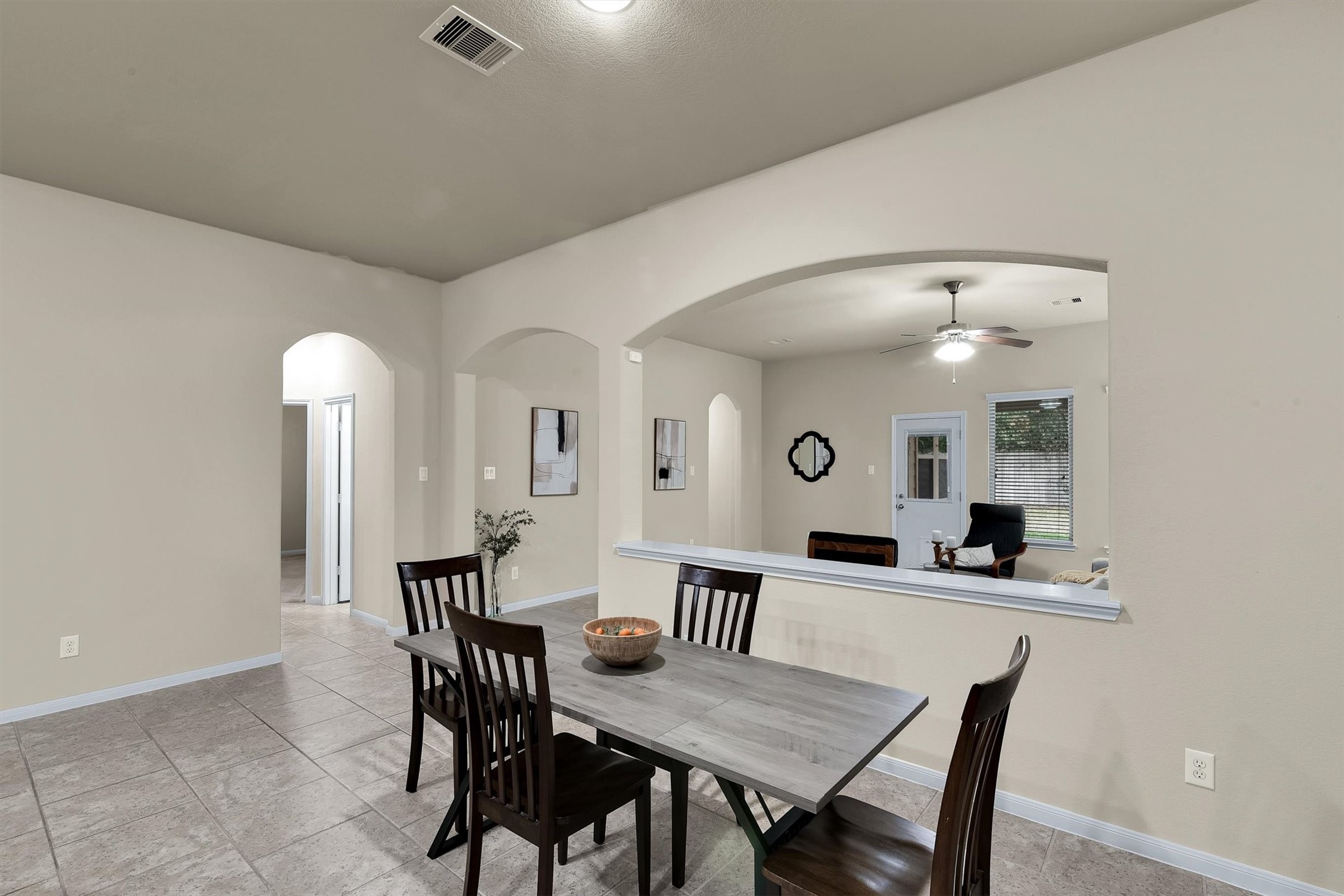 22526 Forbes Field Trail Spring, TX 77389 - Photo 8 of 35 Dining area separates the Kitchen from the Living area.