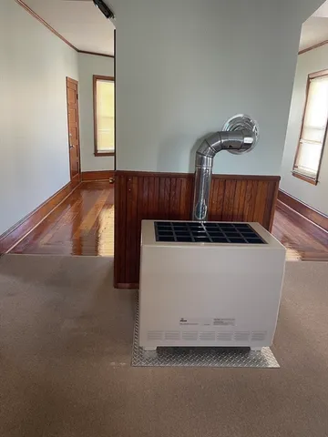 a close view of kitchen island