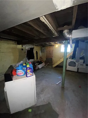 a utility room with lot of items