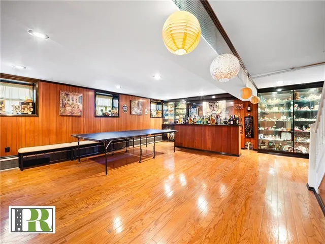 a view of an indoor swimming pool