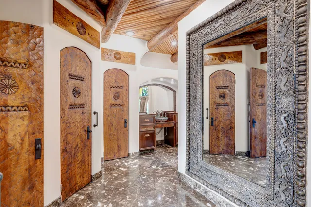 a view of outdoor space deck and outdoor seating