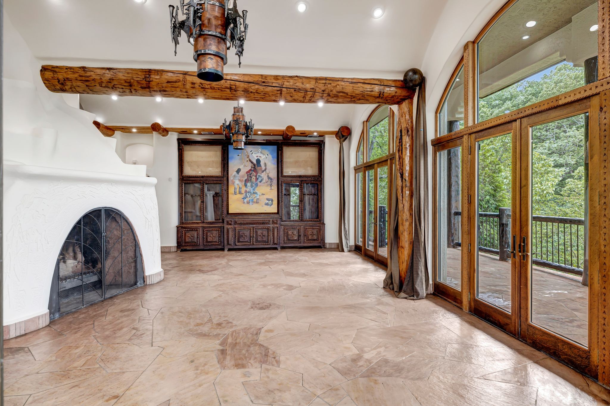 721 Three Point Road Muscle Shoals, AL 35661 - Photo 41 of 51 a view of a livingroom with a fireplace and window