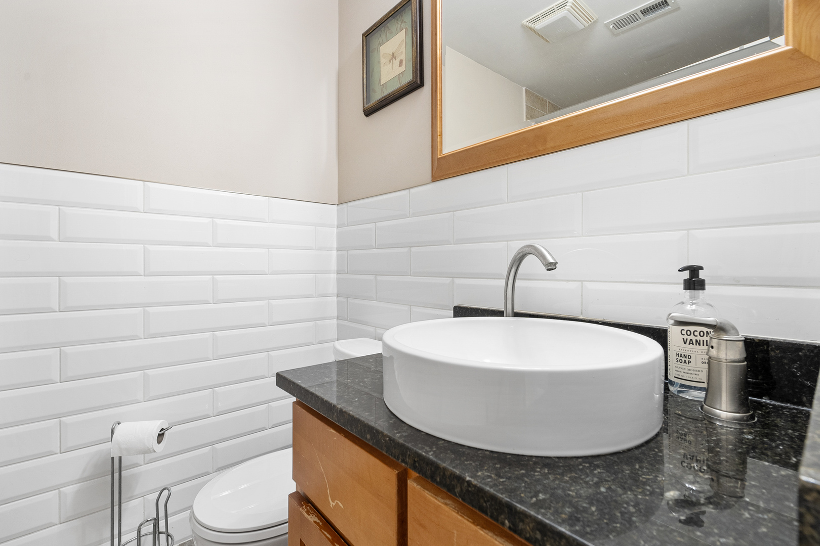 3638 North Odell Avenue Chicago, IL 60634 - Photo 19 of 46 a bathroom with a sink and a toilet