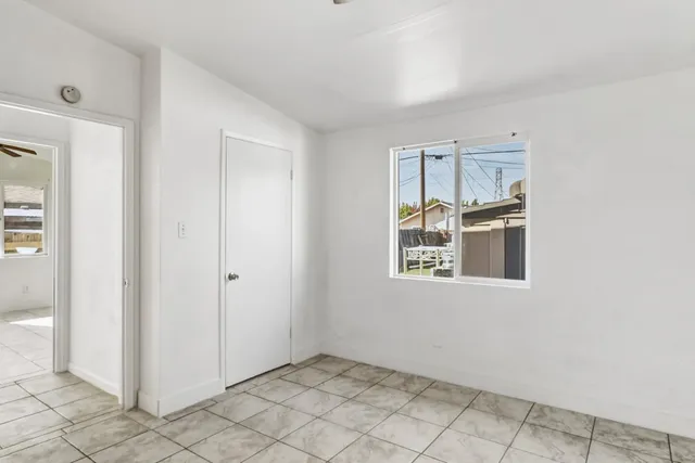 a view of an empty room with window