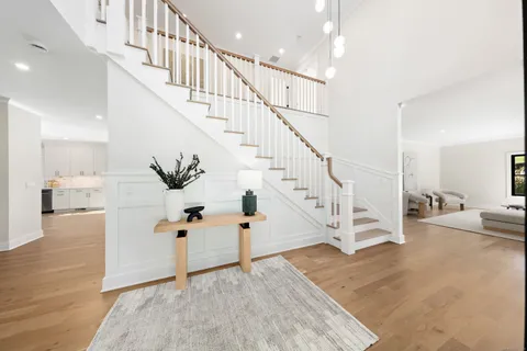 a view of entryway and hall