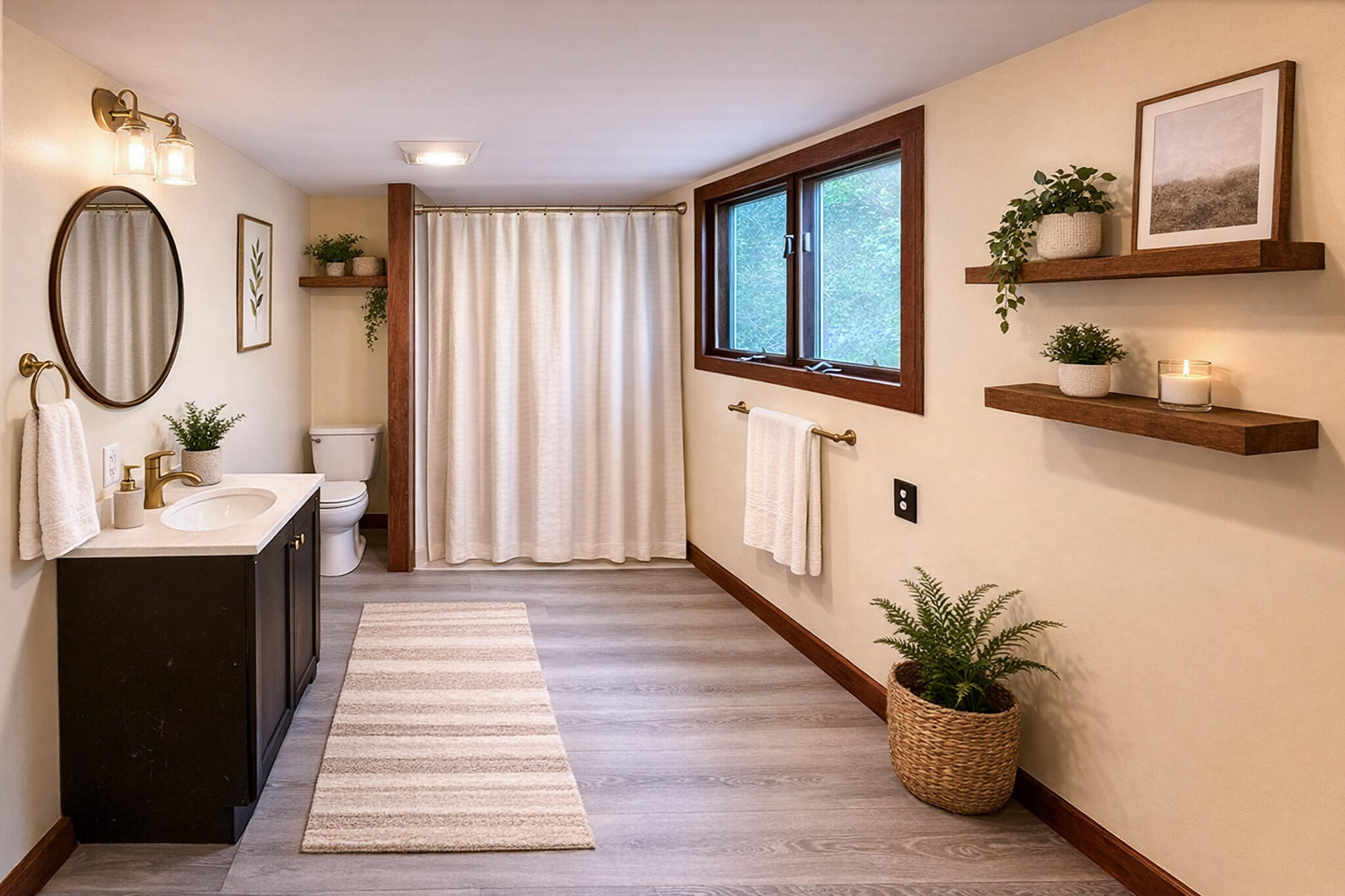 168 Corinth Road Garland, ME 04939 - Photo 22 of 26 virtually staged bathroom