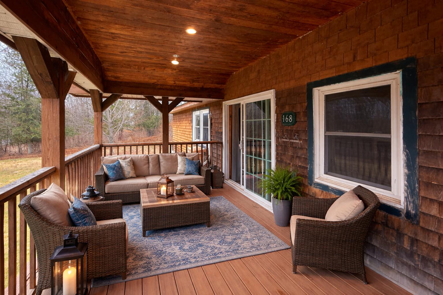 168 Corinth Road Garland, ME 04939 - Photo 4 of 26 virtually staged porch
