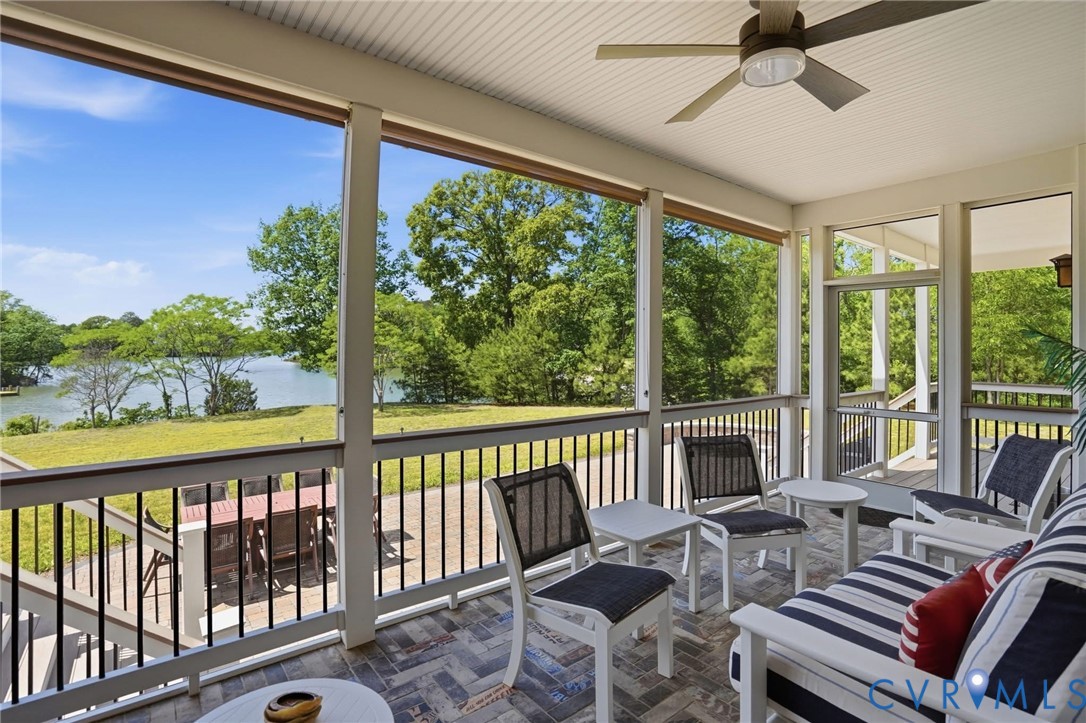 501 Glebe View Lane Lottsburg, VA 22511 - Photo 39 of 82 This screened in porch is simply stunning!