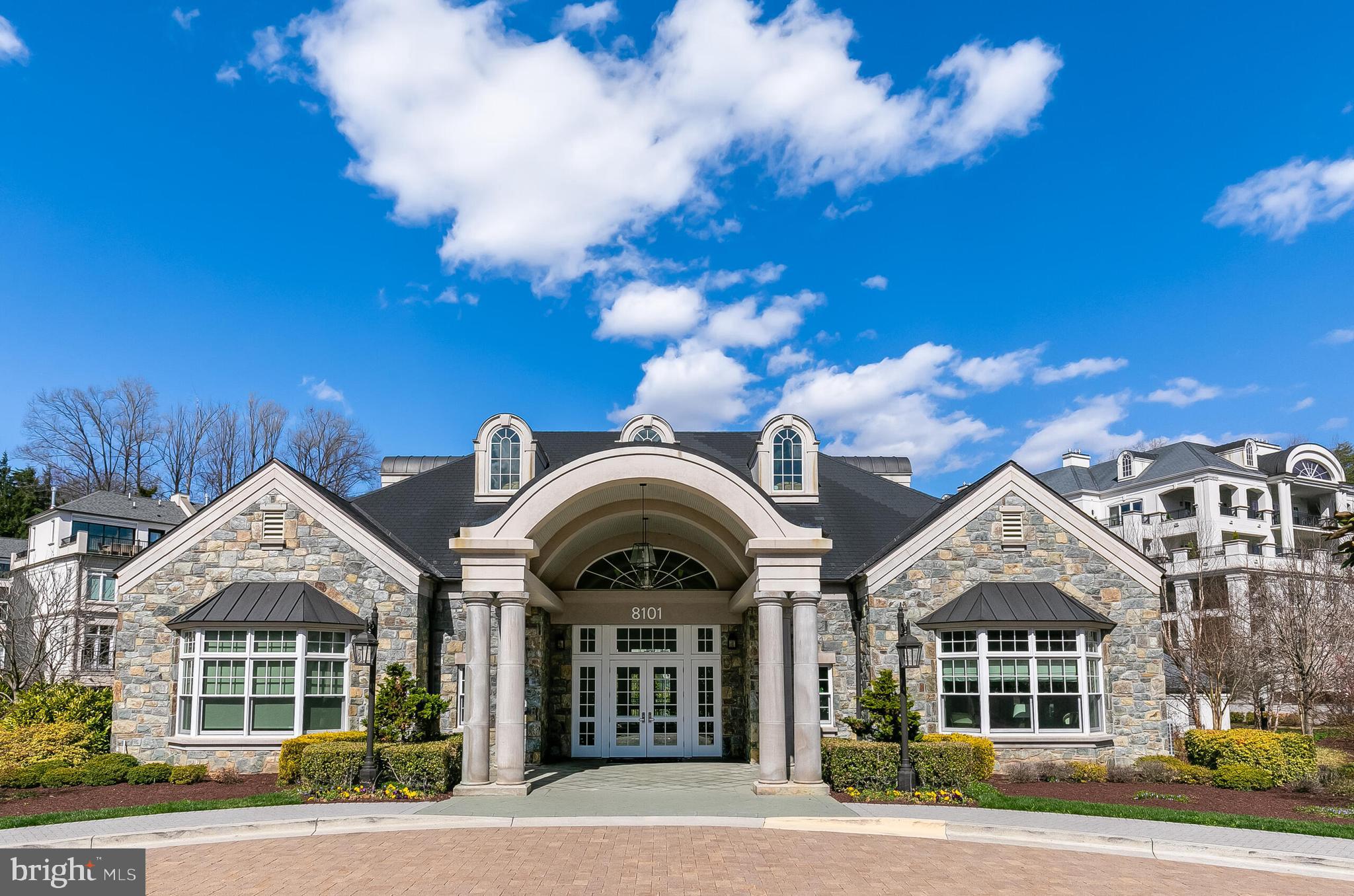 8201 River Road Bethesda, MD 20817 - Photo 40 of 50 a front view of a house