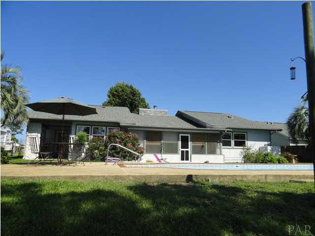 5573 Ponte Verde Road Pensacola, FL 32507 - Photo 5 of 24 The back of the house from the lakefront