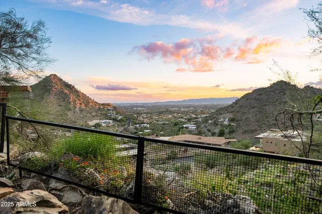 a view of lake with mountain