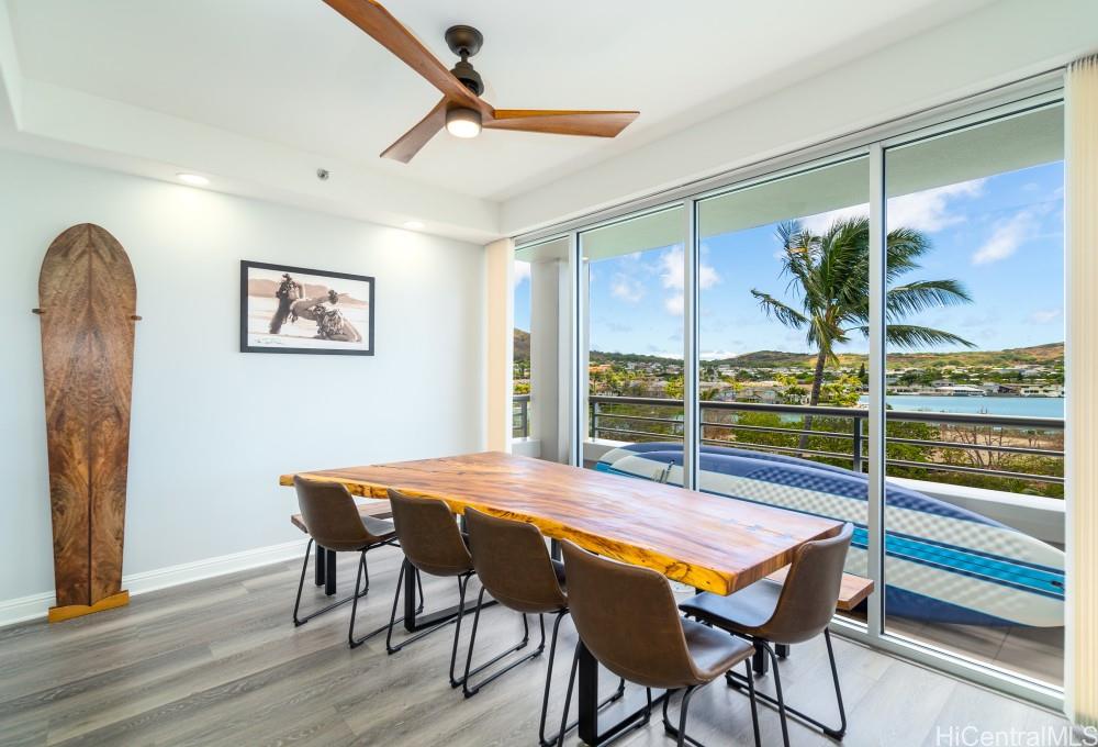 1 Keahole Place, Unit 3512 Honolulu, HI 96825 - Photo 3 of 18 a dining room with furniture and window