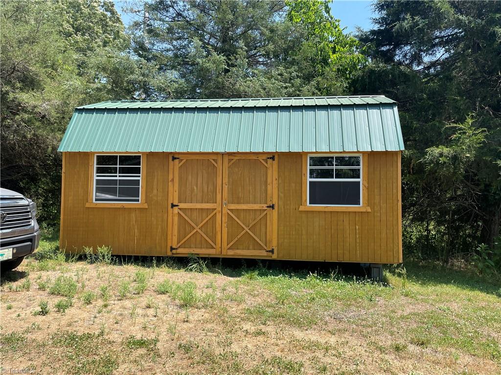 1336 Lackey Mountain Road Hiddenite, NC 28636 - Photo 12 of 14 brand new mini barn storage building
