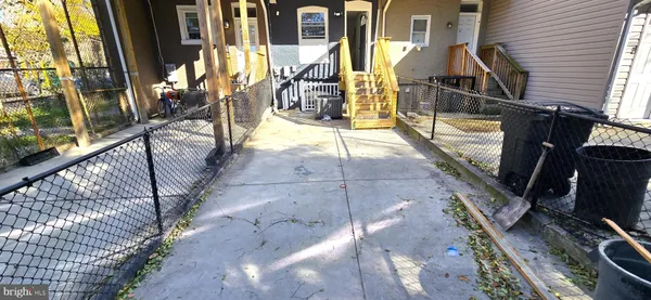 a view of outdoor seating