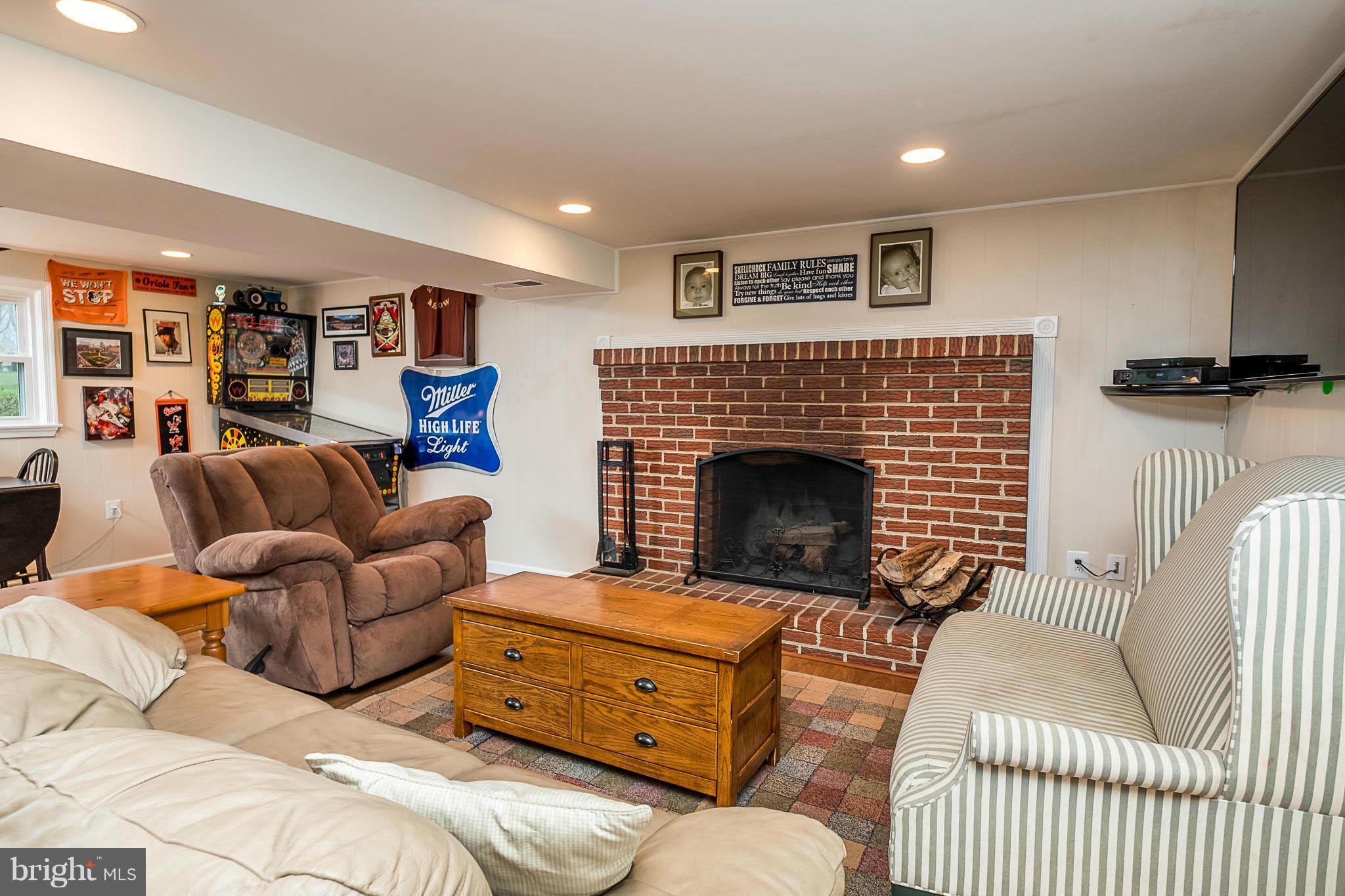 2837 Southview Road Ellicott City, MD 21042 - Photo 17 of 30 Family Room with wood burning fireplace