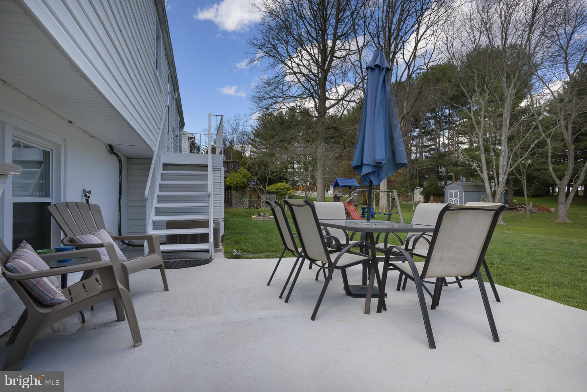 2837 Southview Road Ellicott City, MD 21042 - Photo 25 of 30 Maintenance free patio perfect for relaxing