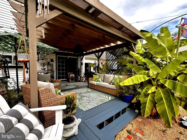 a view of outdoor seating