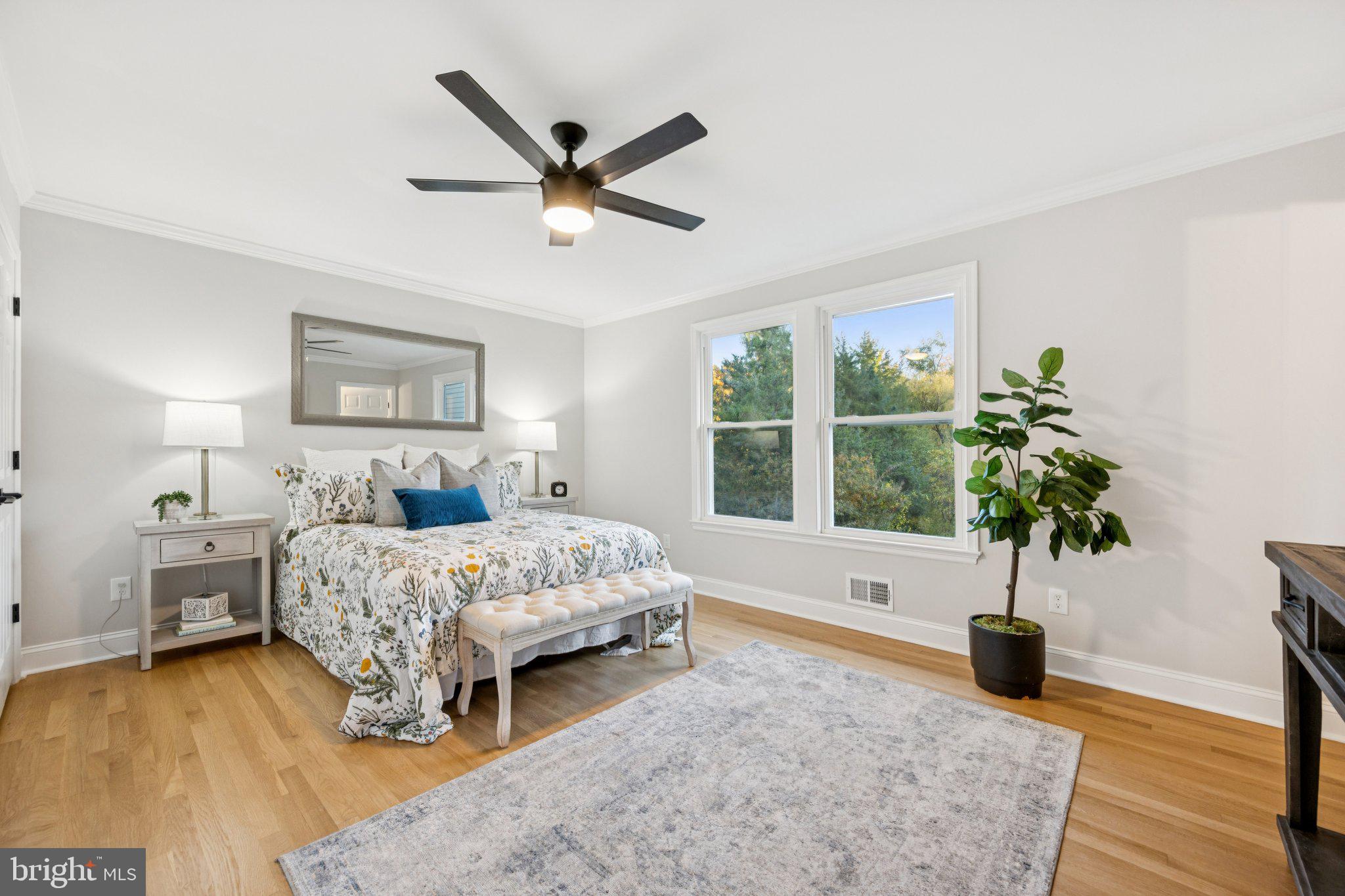 5144 Westpath Way Bethesda, MD 20816 - Photo 15 of 42 a living room with furniture and a potted plant