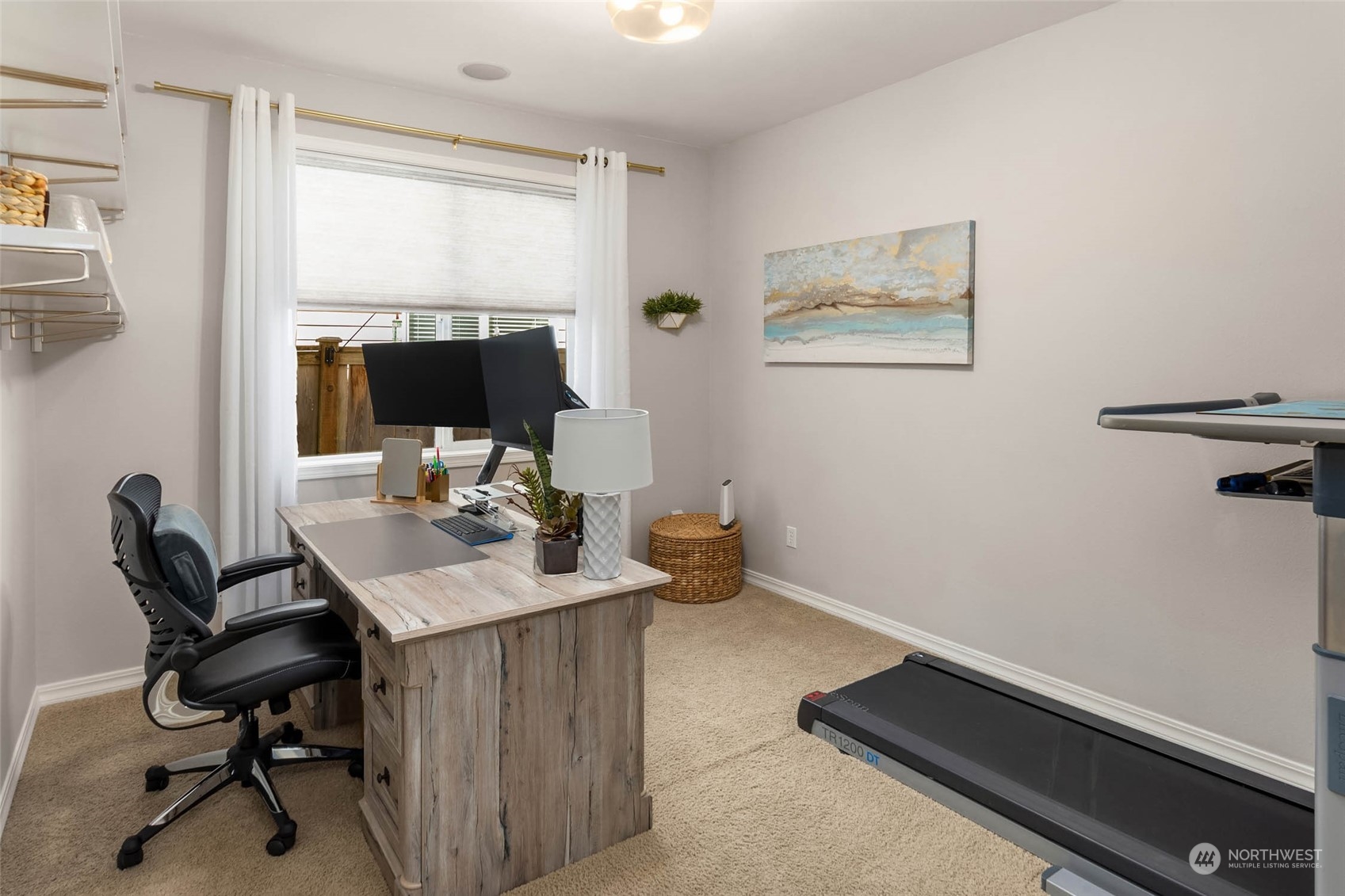 3608 214th Place Southeast Bothell, WA 98021 - Photo 32 of 37 a workspace with furniture and window