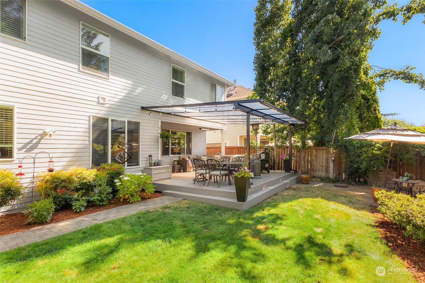 3608 214th Place Southeast Bothell, WA 98021 - Photo 37 of 37 a view of a house with backyard and sitting area