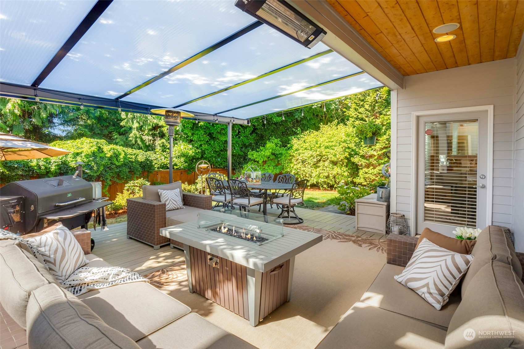 3608 214th Place Southeast Bothell, WA 98021 - Photo 10 of 37 a view of a patio with couches plants and outdoor view